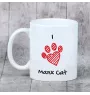 Manx kubek z kotem I love Art-Dog