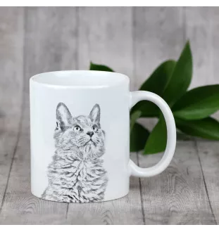 Nebelung - cat mug, cheerful mug for a dog lover, personalized gift from the Art-Dog brand