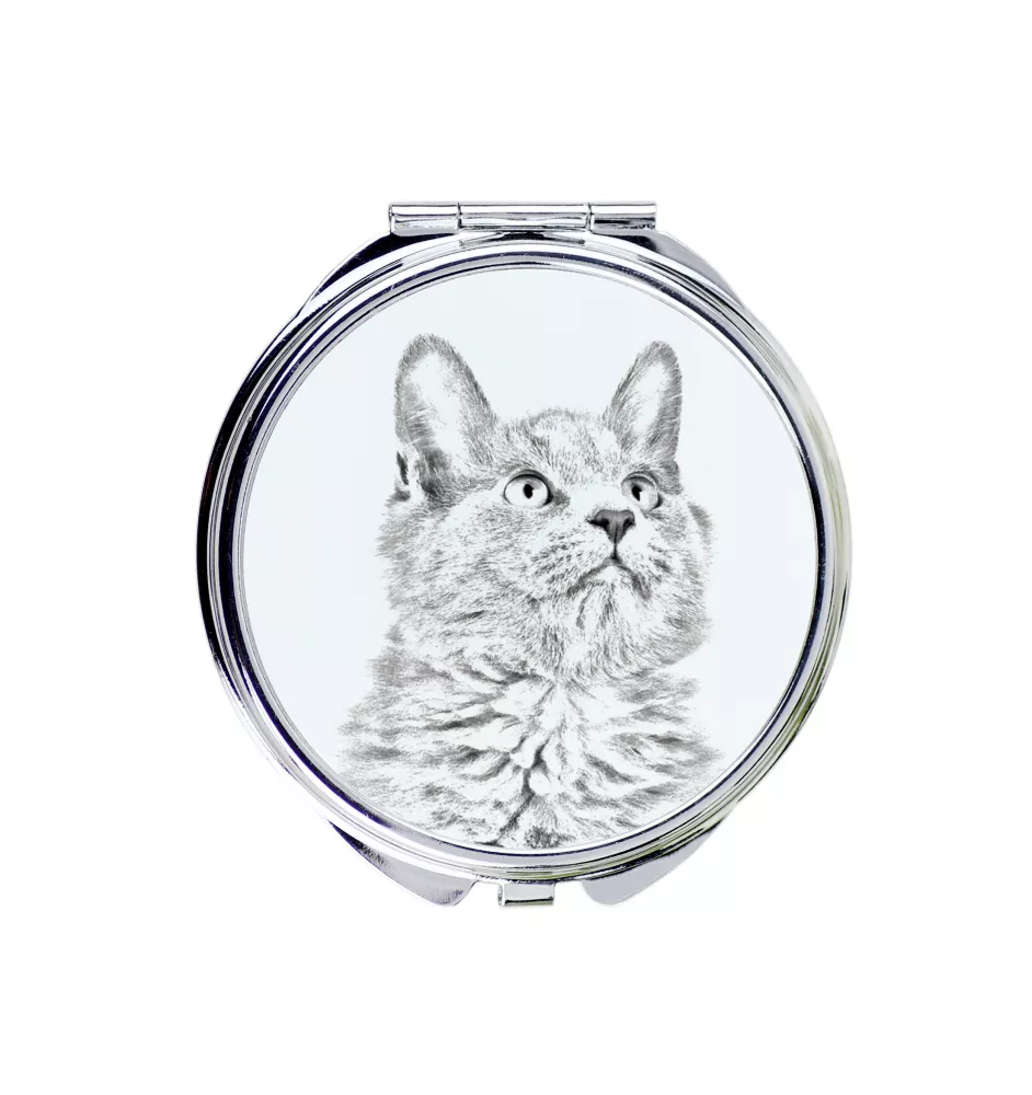 Nebelung lusterko ze zdjęciem kota Art-Dog