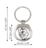 Ocicat - keychain with a cat, keychain with a print, personalized pendant from the Art-Dog brand