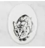 Ocicat płyta nagrobna ze zdjęciem kota Art-Dog