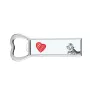 Oriental Cat - bottle opener with a cat, personalized fridge opener, unique gift for men by Art-Dog brand