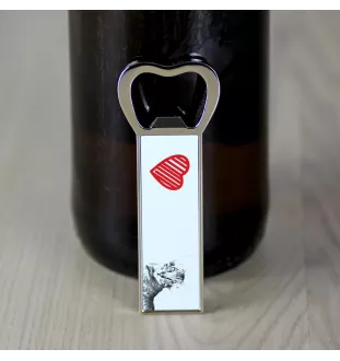 Chat oriental - ouvre-bouteille avec un chat, ouvre-bouteille personnalisé pour le réfrigérateur, cadeau unique pour homme de la marque Art-Dog