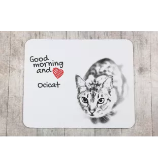 Ocicat podkładka pod mysz z kotem Art-Dog