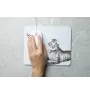 Orientalische Katze - Mauspad mit Druck, personalisiertes Mauspad mit Katze, einzigartiges Gadget für Büroangestellte von Art-Dog.