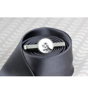 Orientalische Katze - Krawattenklammer mit Katzenmotiv, personalisierter Krawattenclip, einzigartiges Geschenk für Männer von der Marke Art-Dog