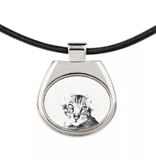 Orientalische Katze - Halskette mit Katzenanhänger, personalisiertes Fotoanhänger, einzigartige Halskette für Frauen und Männer von der Marke Art-Dog