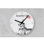 Oriental Cat - wall clock with a cat, shelf clock with a print, personalized home decoration from the Art-Dog brand
