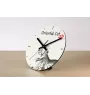Oriental Cat - wall clock with a cat, shelf clock with a print, personalized home decoration from the Art-Dog brand
