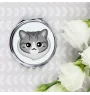 Norwegian Forest - pocket mirror for a purse by Art-Dog