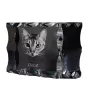 Ocicat - crystal with a cat picture, glass statuette with a picture, unique frame with a picture from Art-Dog brand