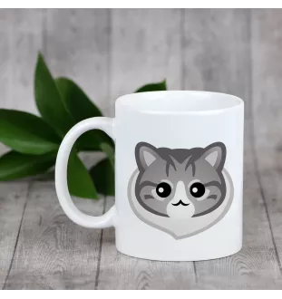 Forêt norvégienne - tasse avec graphisme et logo de la marque Art-Dog