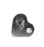 Ocicat zegar w kształcie serca z kotem Art-Dog