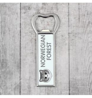 Norweski leśny otwieracz do butelek z kotem Art-Dog