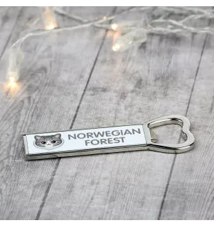 Norweski leśny otwieracz do butelek z kotem Art-Dog