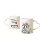 Norwegian Forest - cat mug, adorable heart-shaped handle mug, universal gift from Art-Dog brand