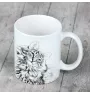 Norwegian Forest - cup with a cat, cup with a photo, personalized gift from the Art-Dog brand