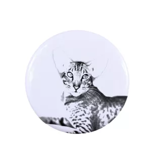 Oriental Cat - backpack decoration, personalized badge, perfect gadget for animal lovers by Art-Dog brand