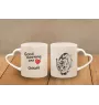 Ocicat Tasse mit Katze, entzückende Tasse mit herzförmigem Henkel, universelles Geschenk der Marke Art-Dog