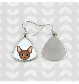 Oriental - elegant metal earrings as a gift from the Art-Dog brand