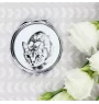 Ocicat - miroir de poche avec un chat, miroir personnalisé pour sac à main, miroir compact avec impression de la marque Art-Dog