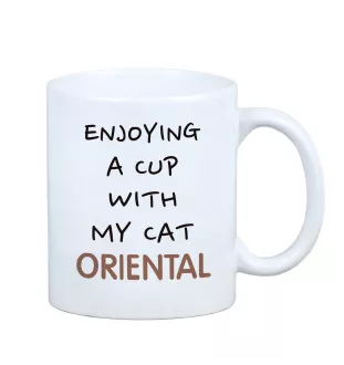 Oriental - tasse avec graphisme et logo de la marque Art-Dog