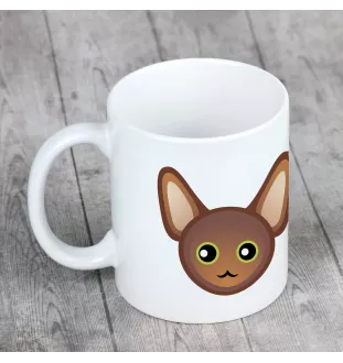 Oriental - mug with graphics and the logo of the Art-Dog brand