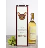 Oriental - wine box with graphics and the brand name Art-Dog