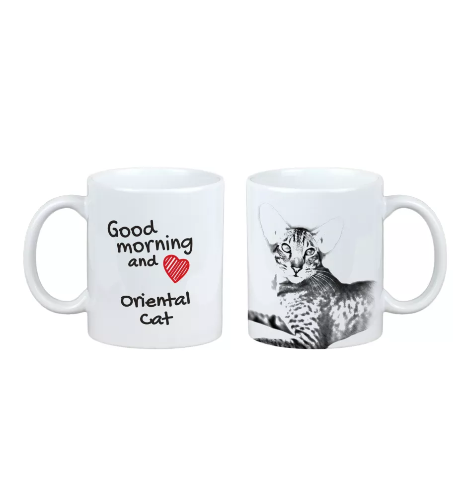 Orientalisch - Tasse mit Katze, personalisierte Tasse mit Druck, klassisches Geschenk für jede Marke Art-Dog