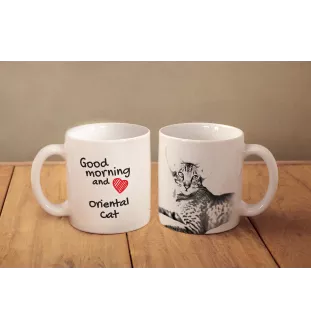 Orientalisch - Tasse mit Katze, personalisierte Tasse mit Druck, klassisches Geschenk für jede Marke Art-Dog