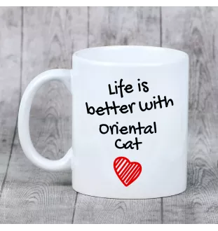 Orientalisch - Tasse mit Katze, Tasse mit Bild, personalisiertes Geschenk der Marke Art-Dog