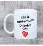 Oriental - tasse avec un chat, tasse avec une photo, cadeau personnalisé de la marque Art-Dog