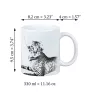 Oriental - cup with a cat, cute cup with graphics, a gift with your photo from the Art-Dog brand