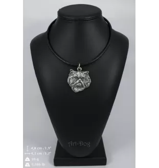 Persian Cat - necklace with a cat, silver-plated pendant for a fan of cats, unique jewelry by Art-Dog brand