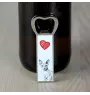 Peterbald - bottle opener with a cat, personalized fridge opener, unique gift for men by Art-Dog brand