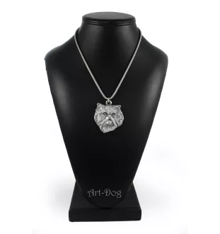 Persian Cat - necklace with a cat, unique jewellery for a fan of cats, unique viper pendant by Art-Dog.