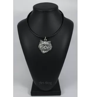 Persian Cat - necklace with a cat, silver-plated pendant for a fan of cats, unique jewelry by Art-Dog brand