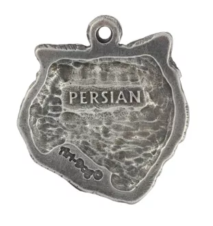 Persian Cat - necklace with a cat, silver-plated pendant for a fan of cats, unique jewelry by Art-Dog brand