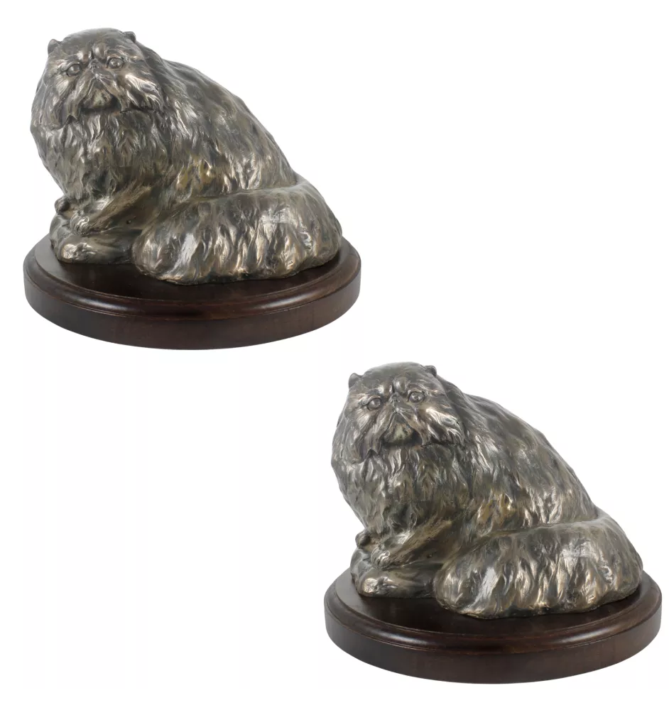 Perserkatze - Katzenstatue, Büroskulptur, Trophäe für Katzenausstellung der Marke Art-Dog