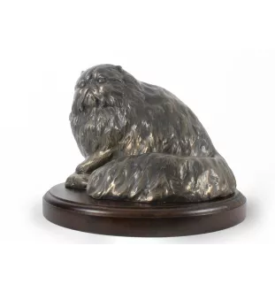 Chat persan statuette de chat, figurine pour bureau, trophée pour exposition féline de la marque Art-Dog