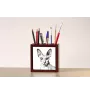Peterbald - pen holder with a cat, desk organizer with a print, personalized desk decoration by Art-Dog brand