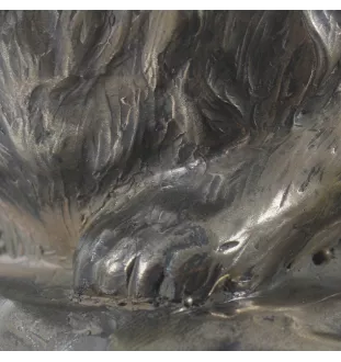 Chat persan statuette de chat, figurine pour bureau, trophée pour exposition féline de la marque Art-Dog