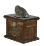 Persian - urn for cat ashes, urn with a statuette, personalized urn for cat ashes by Art-Dog