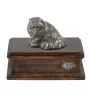 Chat persan - urne pour cendres de chat, urne personnalisée avec statuette, urne en bois avec chat de la marque Art-Dog
