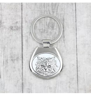 Perserkatze - Schlüsselanhänger mit Katze, Anhänger mit Aufdruck, personalisierter Anhänger der Marke Art-Dog