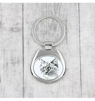 Ragdoll - Schlüsselanhänger mit Katze, Anhänger mit Aufdruck, personalisierter Anhänger der Marke Art-Dog