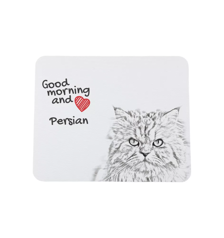 Persian Cat - mouse pad with print, personalized cat pad, unique gadget for an office worker from the Art-Dog brand