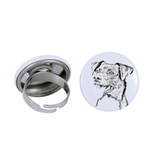 Chien de ferme dano-suédois, Dansk-svensk gårdshund - bijoux pour femmes avec l'image d'un chien, produit fait à la main, possibilité d'ajouter sa propre photo, marque Art-Dog