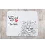 Persian Cat - mouse pad with print, personalized cat pad, unique gadget for an office worker from the Art-Dog brand