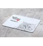 Chat persan - tapis de souris imprimé, tapis de souris personnalisé avec un chat, un gadget unique pour un employé de bureau de la marque Art-Dog